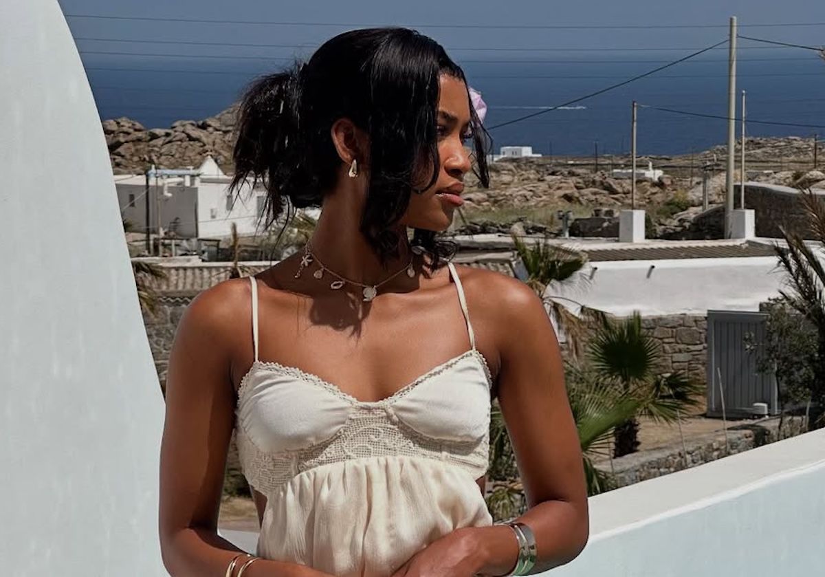 Siyabonga Ngezana, cu soția Mbali Malindi în vacanță în Mykonos