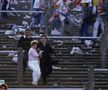 Imaginile Dezastrului Heysel produs pe 29 mai 1985 la Bruxelles, la finala Cupei Campionilor Europeni, Juventus - Liverpool / Foto: GettyImages