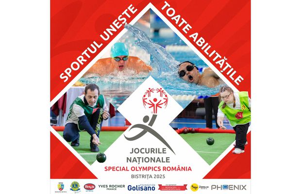 Jocurile Naționale Special Olympics România 2025 încep pe 30 mai la Bistrița: trei zile de competiție, incluziune și fair-play