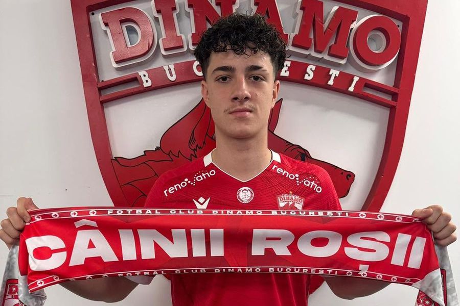 Dinamo și-a prezentat noul atacant: „A devenit «câine roșu»”