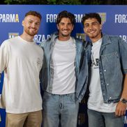 Jucătorii Parmei, la petrecerea organizată de club după salvarea de la retrogradare / Foto: Parma Calcio 1913