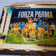 Jucătorii Parmei, la petrecerea organizată de club după salvarea de la retrogradare / Foto: Parma Calcio 1913