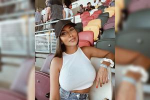 Sosia lui Kim Kardashian vine la Budapesta să-i facă galerie lui Arsenal