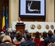 Nadia Comâneci la pupitru, în timpul discursul FOTO Răzvan Petrescu
