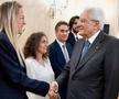 Alături de președintele Italiei, Sergio Mattarella / Sursă foto: Facebook