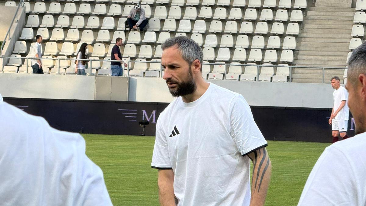 Lucian Burdujan la meciul FCSB - Rapid