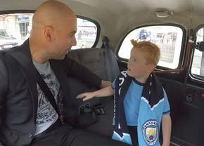 Emoționant! După 10 ani, Guardiola l-a întâlnit din nou pe copilul care-l întrebase când a semnat cu City: „Unde vom pune trofeele?”