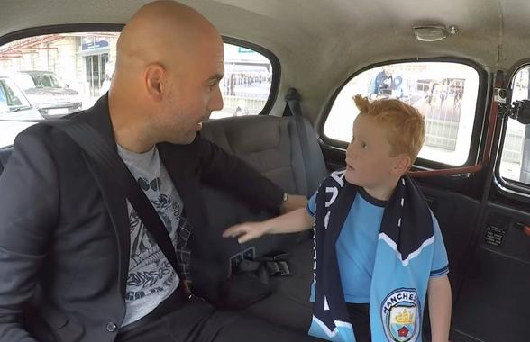 Emoționant! După 10 ani, Guardiola l-a întâlnit din nou pe copilul care-l întrebase când a semnat cu City: „Unde vom pune trofeele?”