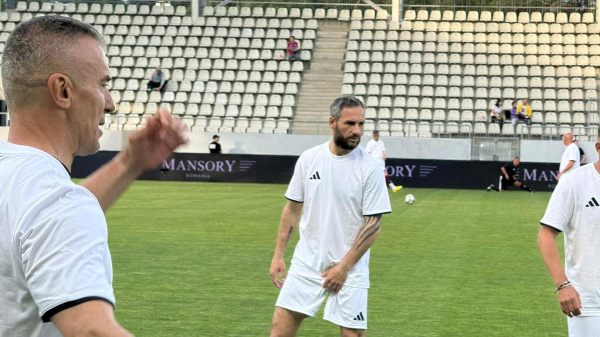 Lucian Burdujan la meciul FCSB - Rapid