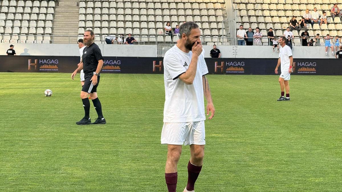 Lucian Burdujan la meciul FCSB - Rapid