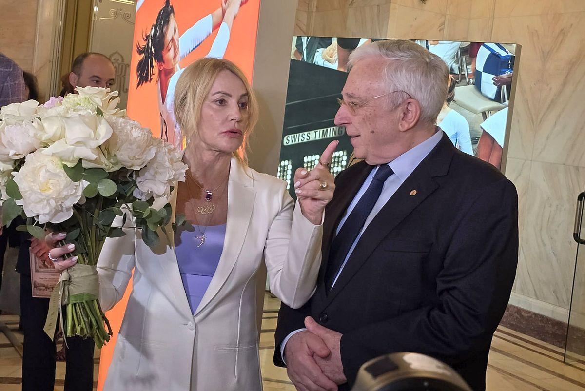 Banca Națională a României a omagiat-o pe Nadia Comăneci
