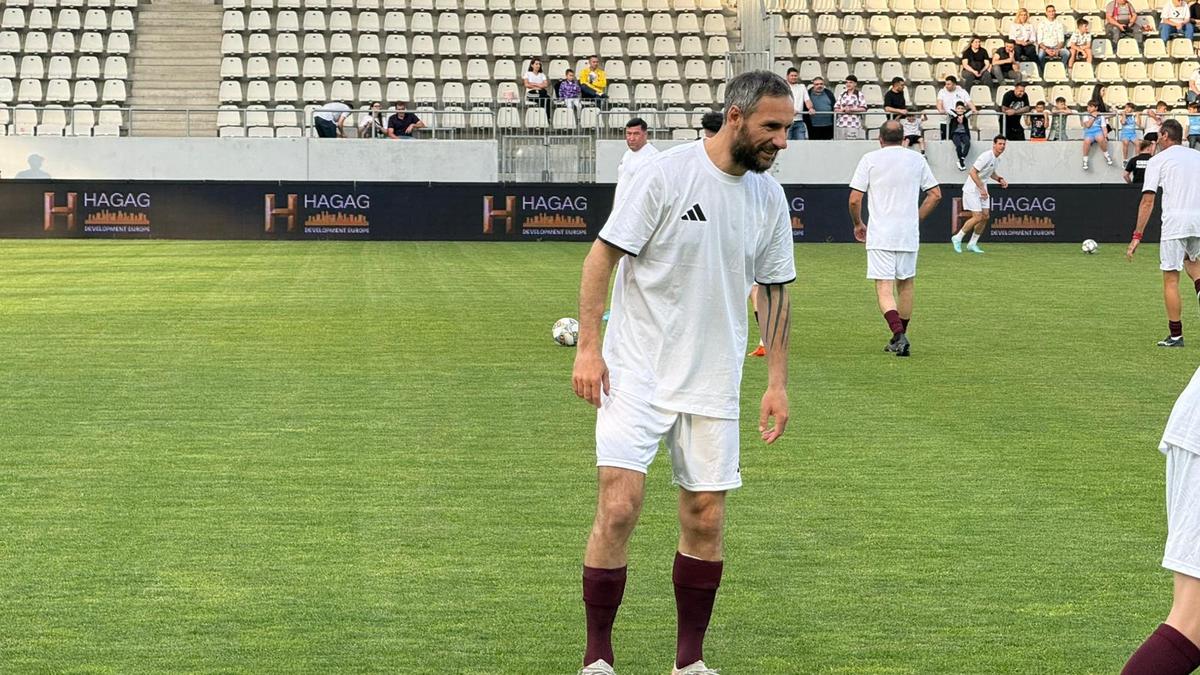 Lucian Burdujan la meciul FCSB - Rapid
