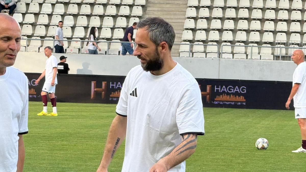 Lucian Burdujan la meciul FCSB - Rapid