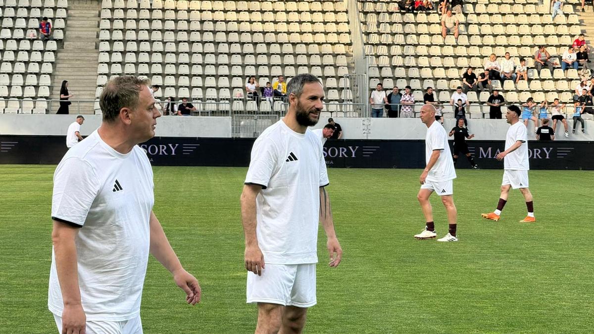 Lucian Burdujan la meciul FCSB - Rapid