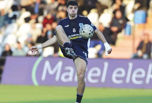 Stefan Pirgic (23 de ani), mijlocașul central de la Zeleznicar Pancevo, locul 4 din Serbia, e dorit de FCSB/ FOTO Imago Images