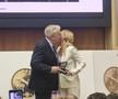 Mugur Isărescu și Nadia Comâneci FOTO Roxana Fleșeru