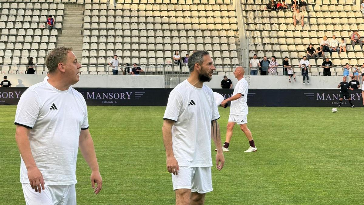 Lucian Burdujan la meciul FCSB - Rapid