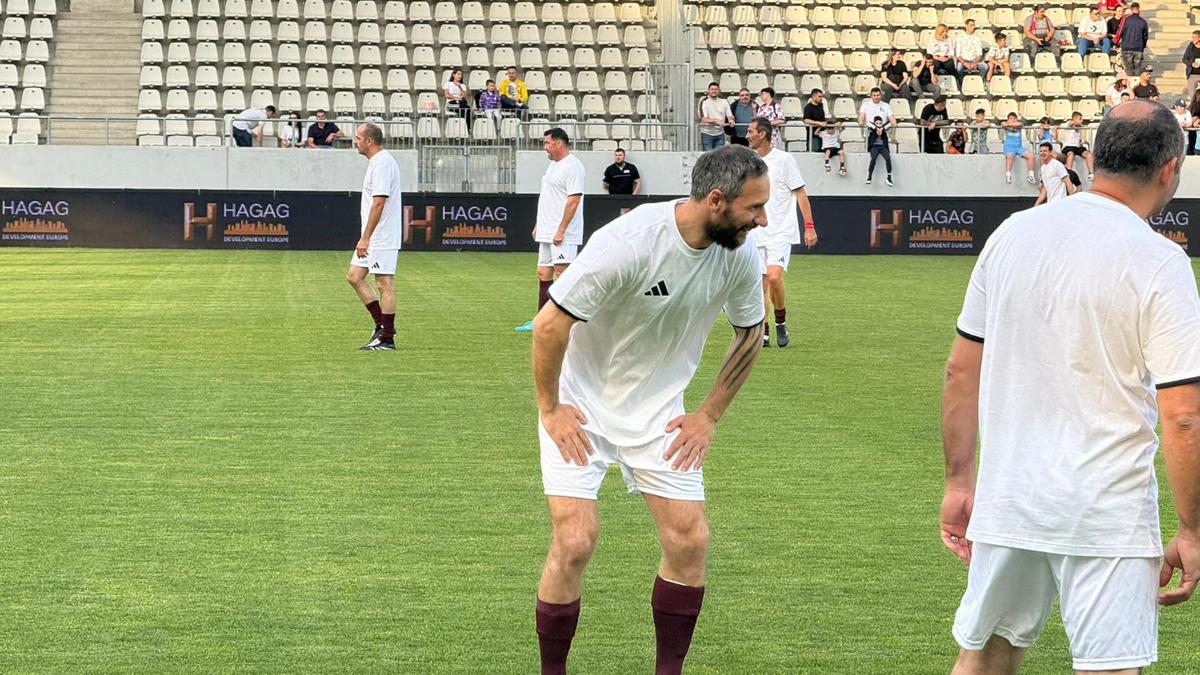 Lucian Burdujan la meciul FCSB - Rapid