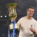 Cristi Chivu a câștigat a patra Coppa Italia. Una cu AS Roma ca jucător și trei cu Inter, ultima ca antrenor al nerazzurrilor / Foto: GettyImages
