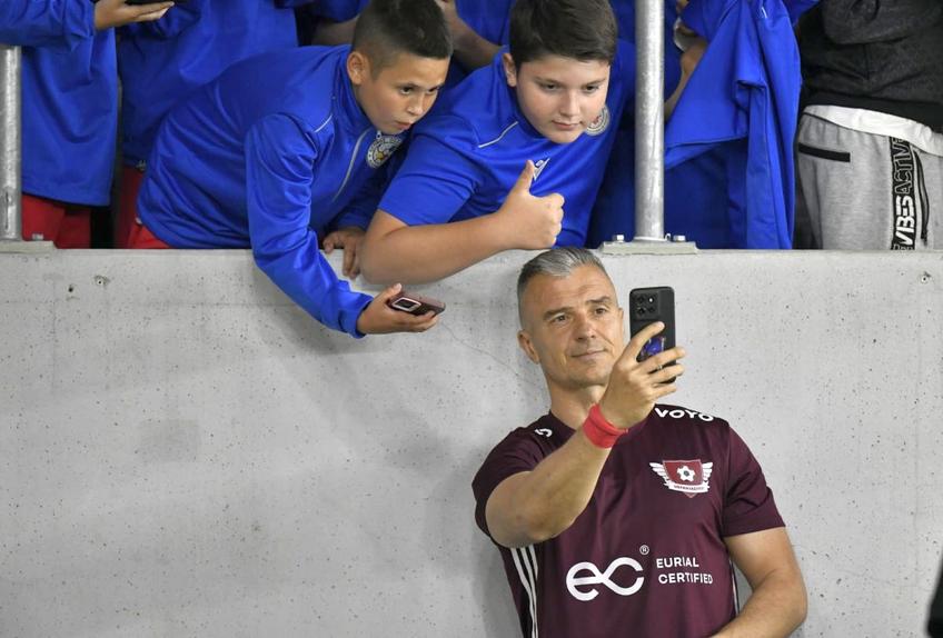 Daniel Pancu, gata să înceapă treaba la Rapid // foto: Cristi Preda