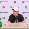 Jannik Sinner, după eliminarea de la Roland Garros // foto: X