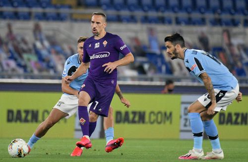 Franck Ribery a venit în 2019 la Fiorentina de la Bayern Munchen // Sursă foto: Getty