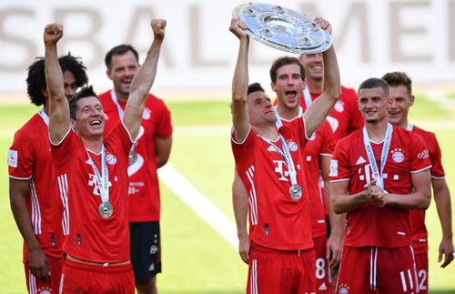 Din nou campion. Thomas Muller, 30 de ani, este ca vinul la Bayern. Tot mai bun cu cât îmbătrâneşte // Sursă foto: Getty