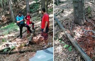 Un tânăr din Dolj s-a legat cu lanțul de un copac și a aruncat cheia. Cum a fost găsit după 3 zile: „Nu am mai întâlnit un astfel de caz”