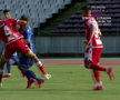 DINAMO - VOLUNTARI. FOTO A părăsit terenul în lacrimi după o lovitură dureroasă, fără minge!