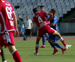 DINAMO - VOLUNTARI. FOTO A părăsit terenul în lacrimi după o lovitură dureroasă, fără minge!