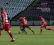 DINAMO - VOLUNTARI. FOTO A părăsit terenul în lacrimi după o lovitură dureroasă, fără minge!