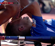DINAMO - VOLUNTARI. FOTO A părăsit terenul în lacrimi după o lovitură dureroasă, fără minge!