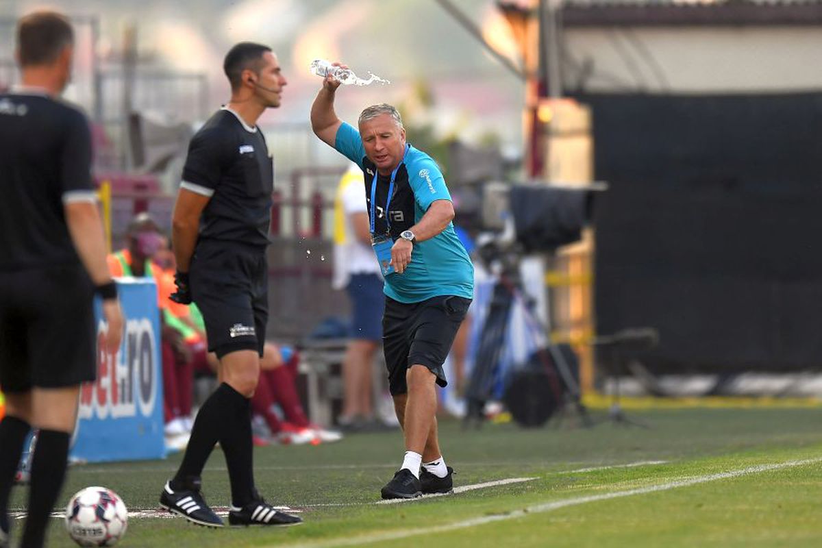 CFR CLUJ - CRAIOVA. FOTO Dan Petrescu, enervat de două decizii luate de Istvan Kovacs împotriva CFR-ului! Au fost corecte?