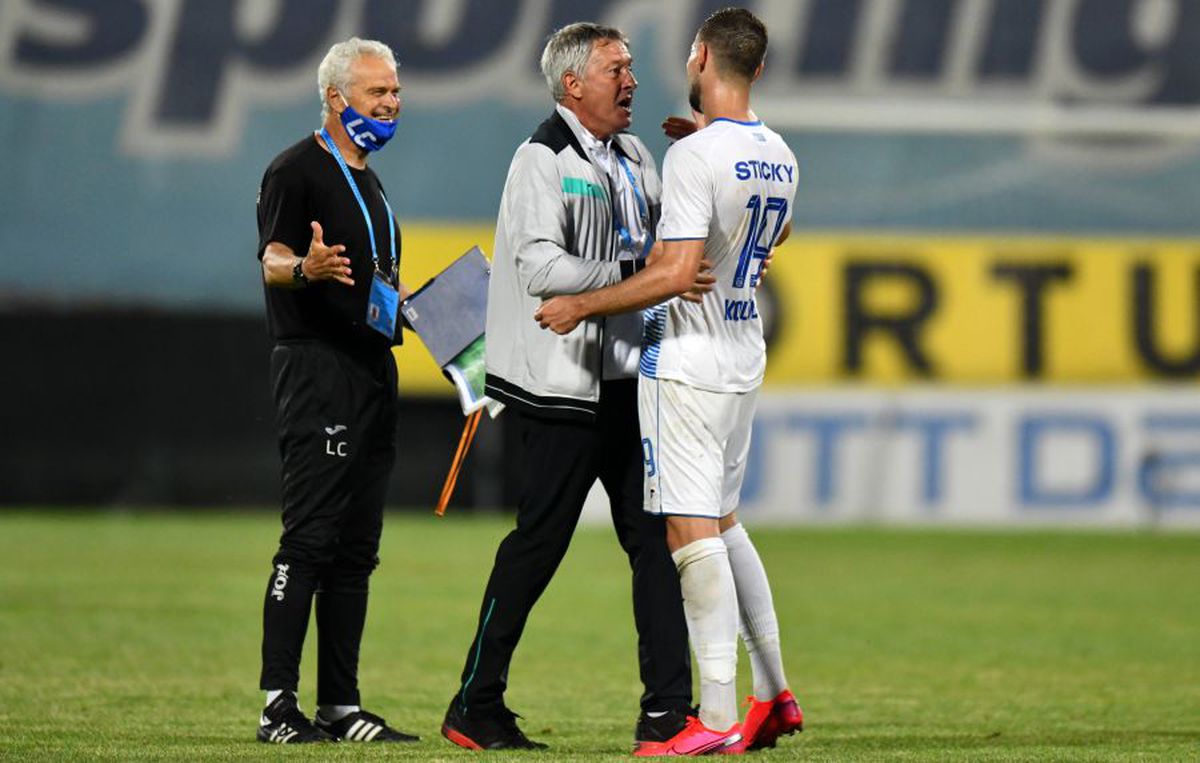 CFR CLUJ - CRAIOVA 2-3. Cristiano Bergodi, omul momentului în Liga 1: „N-am crezut că pot să-l bat pe Petrescu la el acasă!”