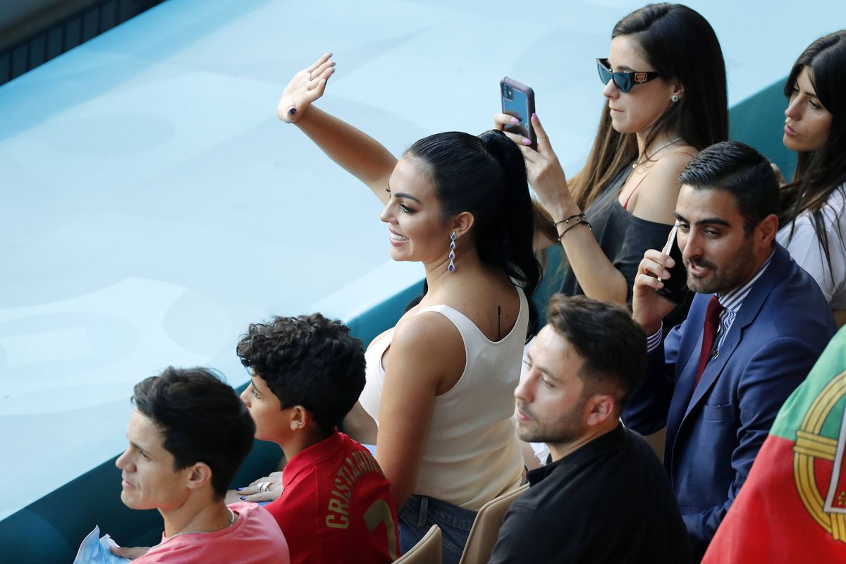 Georgina și Cristiano pe Netflix? Cum a apărut iubita lui Ronaldo la Belgia - Portugalia