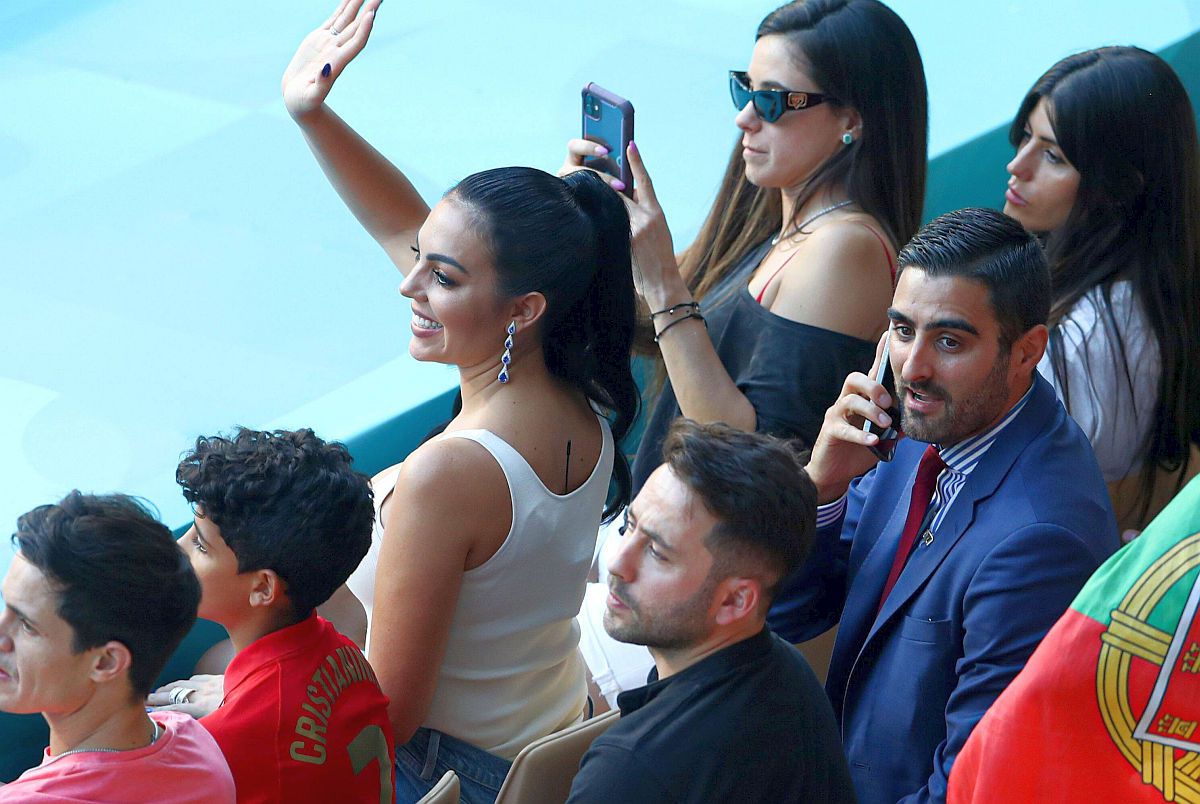 Georgina și Cristiano pe Netflix? Cum a apărut iubita lui Ronaldo la Belgia - Portugalia