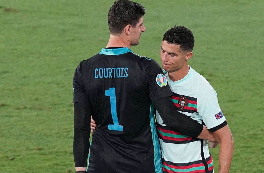 Cristiano Ronaldo, mesaj pentru Courtois după Belgia – Portugalia // FOTO: Imago