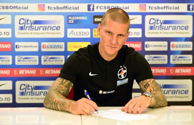 „Cobra” Ondrasek a semnat cu FCSB! Primele declarații ale atacantului + Ce număr va purta