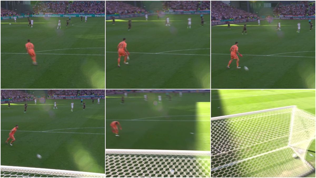 Autogol incredibil în Croația - Spania! Record nebun la Euro