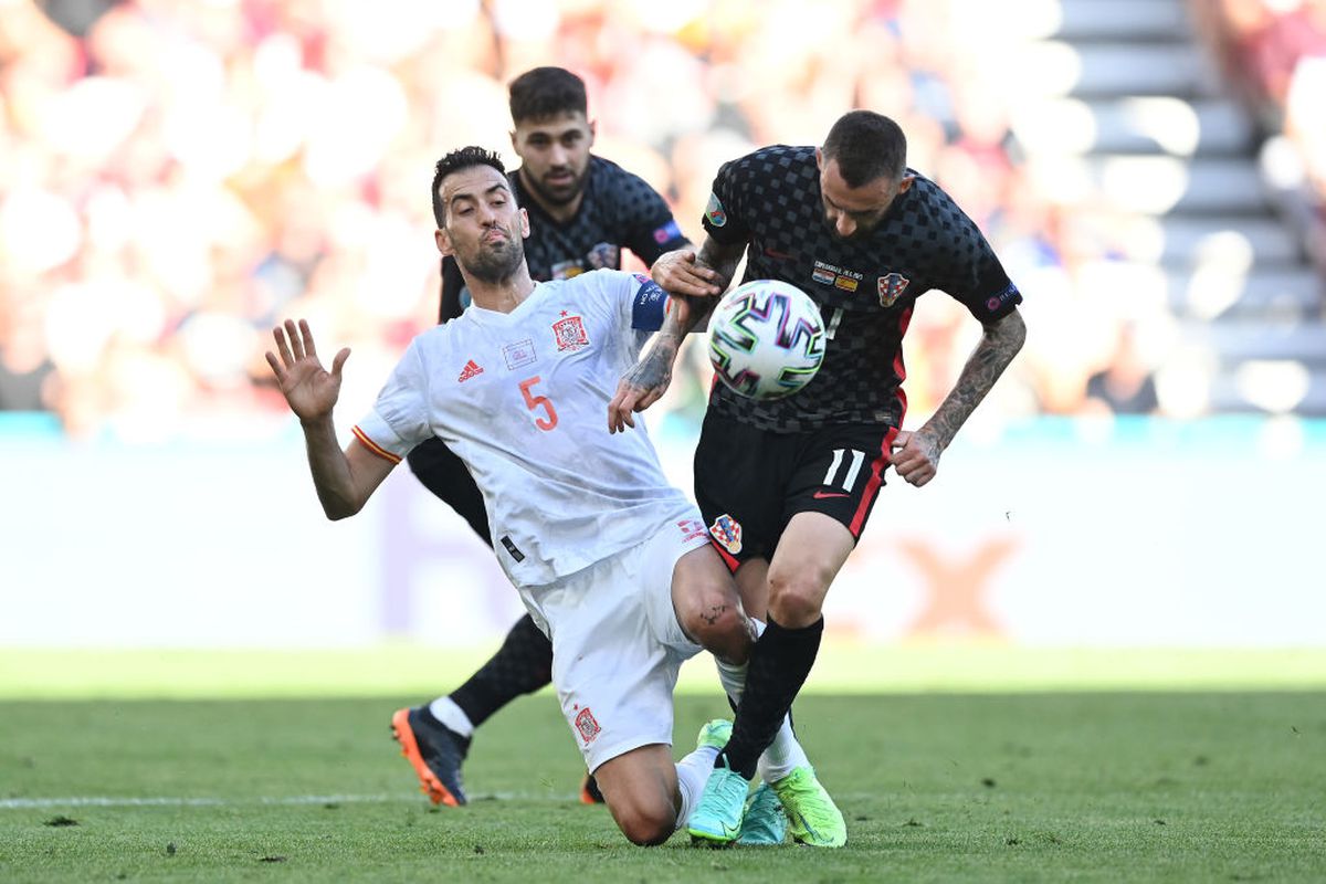 FOTO Croația - Spania, optimi EURO 2020, 28.06.2021
