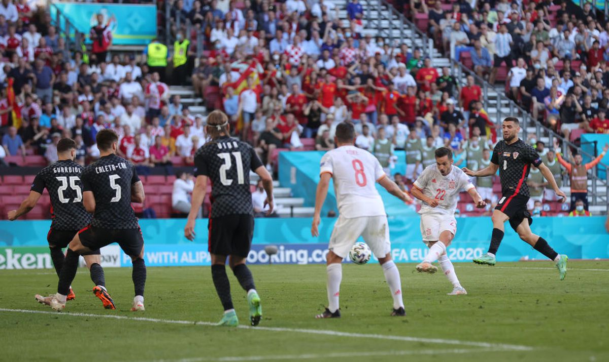 FOTO Croația - Spania, optimi EURO 2020, 28.06.2021