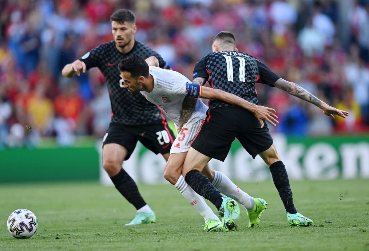 Croația - Spania, urmărit cu sufletul la gură de jucătorii lui Sepsi OSK: „Ați atins mingea?”