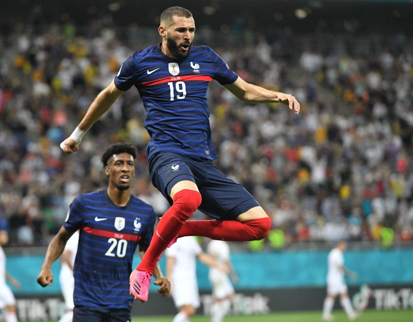 Karim Benzema a reușit o „dublă” în Franța - Elveția