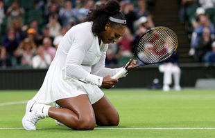 Serena Williams a fost eliminată în primul tur la Wimbledon, după un set decisiv antologic + de ce a jucat cu un bandaj pe față