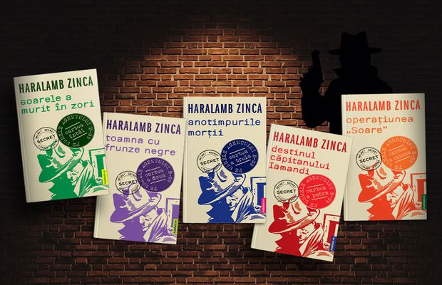 Cărțile lui Haralamb Zincă, la chioșcurile de ziare