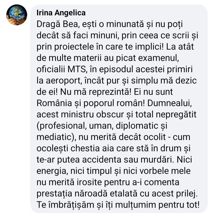 Mama lui Robert Glință îl face praf pe Eduard Novak: „Mă dezic de ei! Acest ministru obscur nu merită decât ocolit”