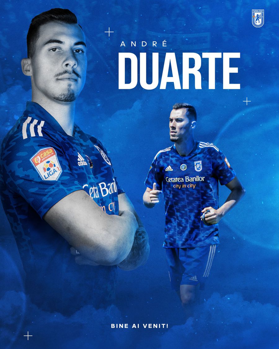 FOTO: Facebook @FCUniversitateaOFFICIAL FCU Craiova și-a adus „turn” în defensivă! A oficializat al 3-lea transfer al verii