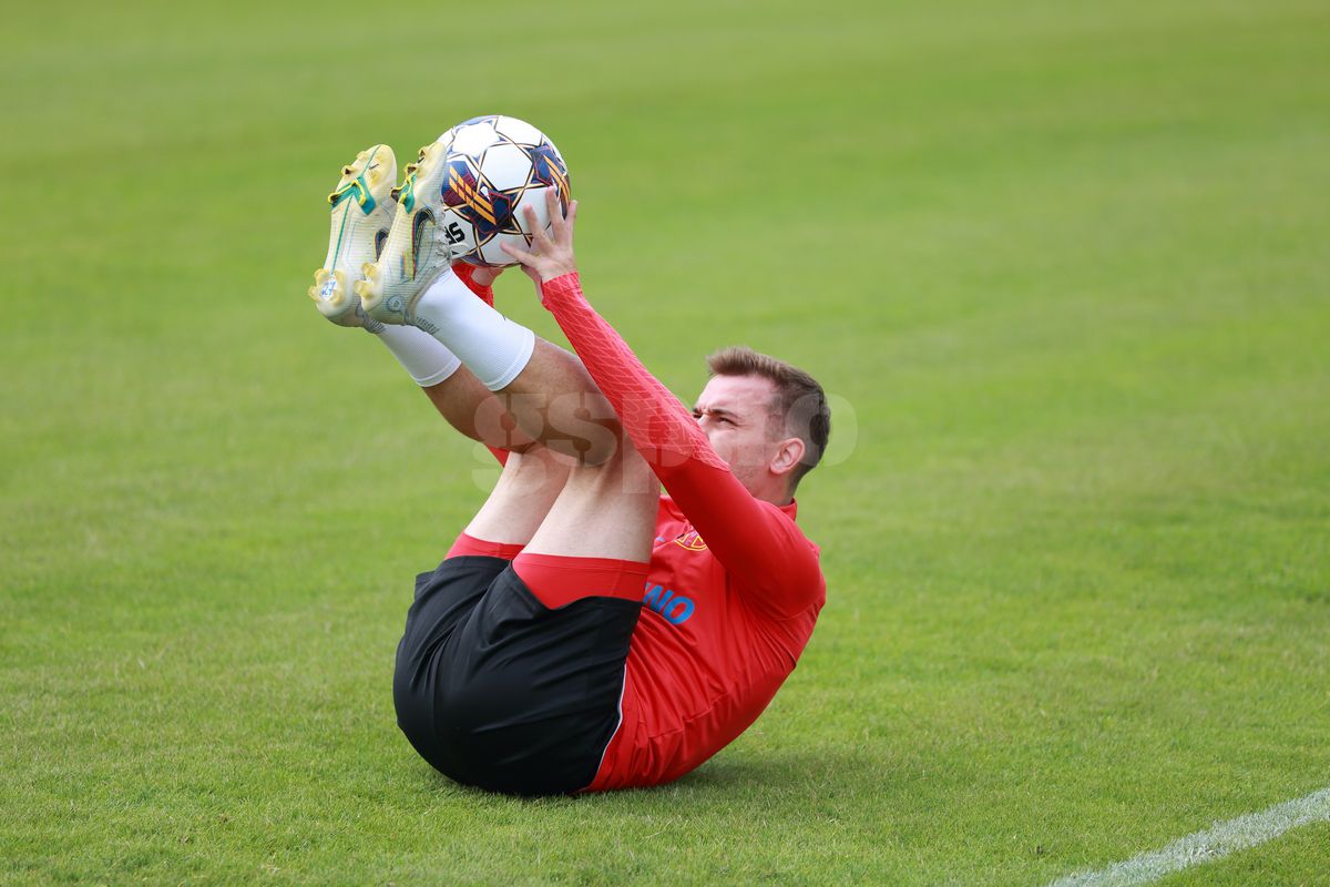 „Să consemnați cu exactitate cine a câștigat!” » SHOW cu MM, Charalabous și Mache la fotbal-tenis, în cantonamentul FCSB