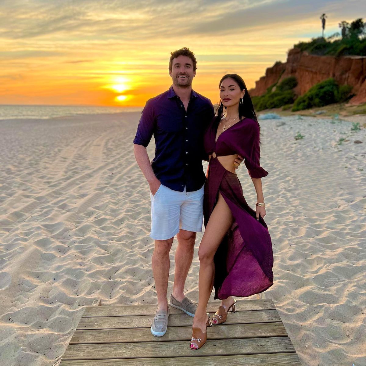 Nicole Scherzinger și Thom Evans