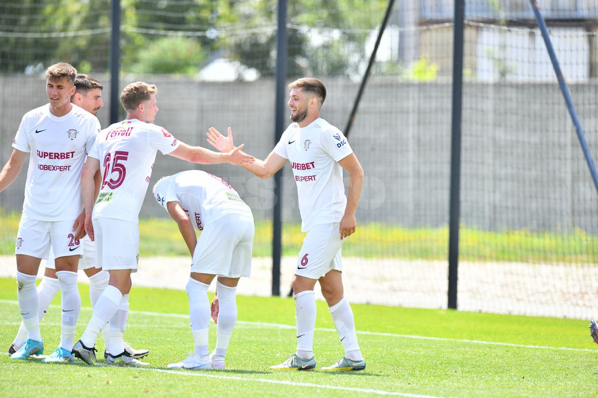 A salvat-o pe Rapid în primul amical, apoi a discutat cu reporterul Gazetei: „Vrem să implementăm lucruri noi”